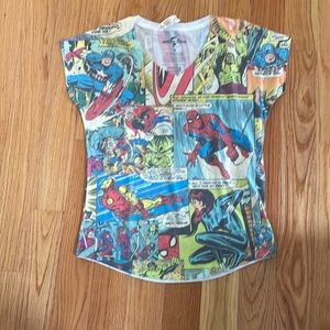 spider-man woman’s tee shirt nwt